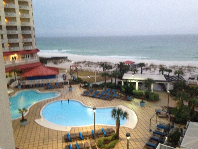 Pensacola Beach - View From Hotel Room
